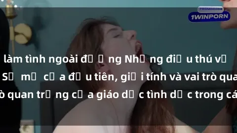 làm tình ngoài đường Những điều thú vị về sex ở Bắc Âu: Sự mở cửa đầu tiên, giới tính và vai trò quan trọng của giáo dục tình dục trong các quốc gia này.
